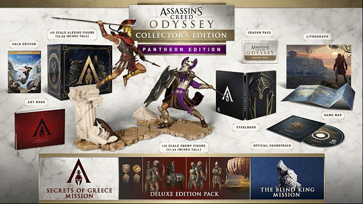There are 7 different versions of Assassins Creed Odyssey, some of them are available only in Europe or on Uplay - AC Odyssey: Basic Questions - FAQ - Assassins Creed Odyssey Guide