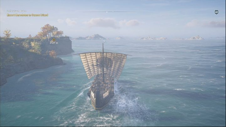 Your task is to help an old friend reach the Island of Samos - Every Story Has An Ending - Side Quests in Assassins Creed Odyssey - Free DLC Side Quests - Assassins Creed Odyssey Guide