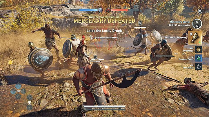 You can come across additional enemies - mercenaries who work for the enemy - AC Odyssey: Conquest - Tips - Assassins Creed Odyssey Guide
