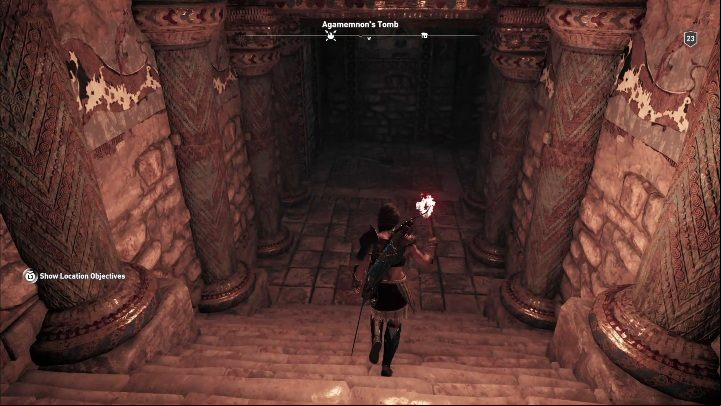 Continue, and then turn left - AC Odyssey: Tombs in Argolis - Tombs - Assassins Creed Odyssey Guide