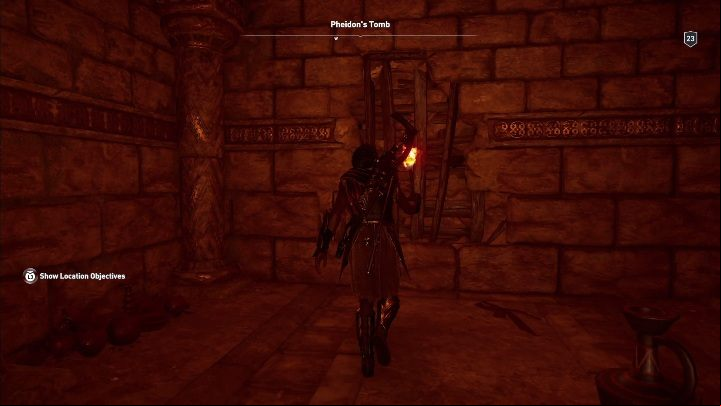 Walkthrough: Enter the tomb and smash the planks blocking your way - AC Odyssey: Tombs in Argolis - Tombs - Assassins Creed Odyssey Guide