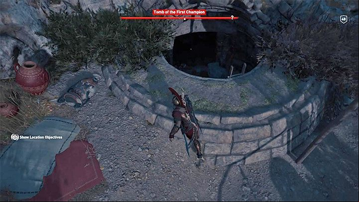 Location of the Tomb: Forgotten Swamps - AC Odyssey: Tombs in Elis - Tombs - Assassins Creed Odyssey Guide