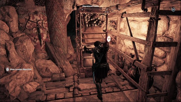 Walkthrough: This tomb is linear - AC Odyssey: Tombs in Hephaistos Islands - Tombs - Assassins Creed Odyssey Guide