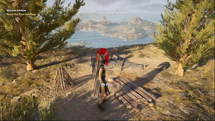 Riddle solution: There is a long walk ahead of you - see the map above - AC Odyssey: Ainigmata Ostraka in Attika - Ainigmata Ostraka - Assassins Creed Odyssey Guide