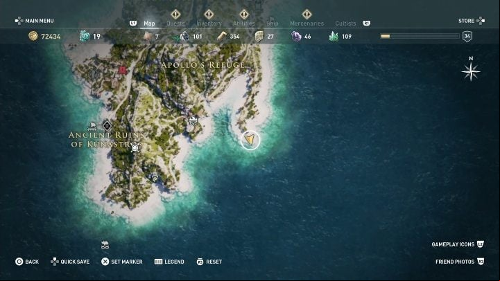 6 - AC Odyssey: Ainigmata Ostraka in Pirate Islands - Ainigmata Ostraka - Assassins Creed Odyssey Guide
