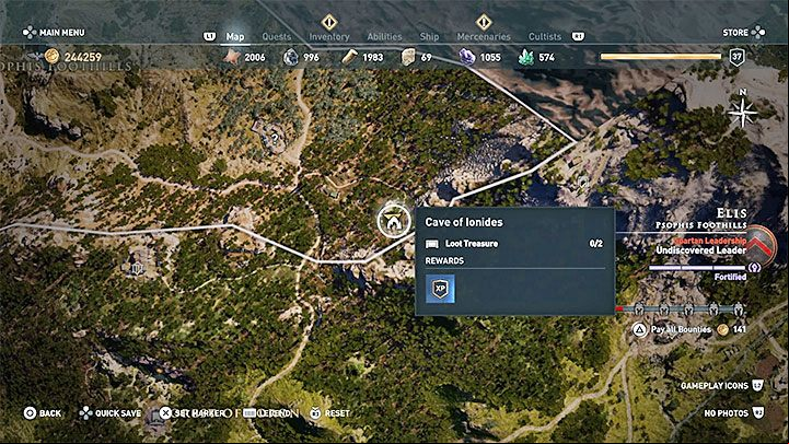 2 - AC Odyssey: Ainigmata Ostraka in Arcadia - Ainigmata Ostraka - Assassins Creed Odyssey Guide