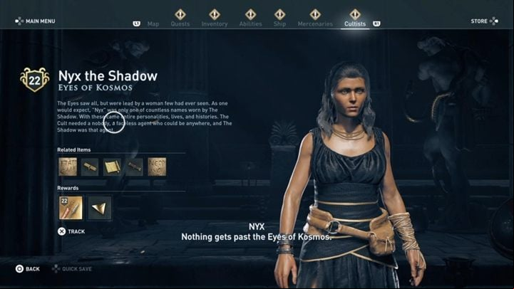 9 - AC Odyssey: The Eyes of Kosmos - Kosmos Cultists - Assassins Creed Odyssey Guide