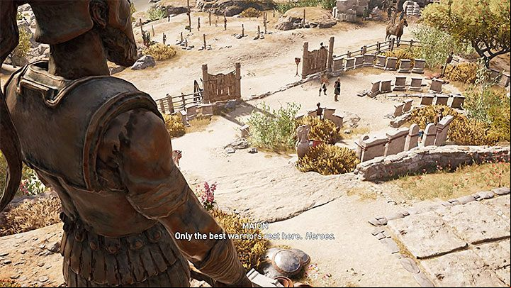 After reaching the Pephka Island, examine the western marker of the They Just Want Cruelty quest - AC Odyssey: How to get to Arena? How to unlock Arena? - FAQ - Assassins Creed Odyssey Guide