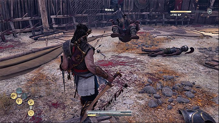 Particular battles only differ with the suggested exp level and the enemies you have to defeat - AC Odyssey: How to get to Arena? How to unlock Arena? - FAQ - Assassins Creed Odyssey Guide