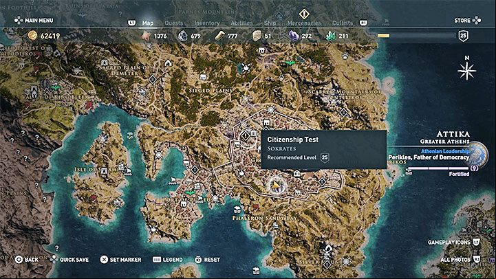 In quests, level scaling works by increasing their recommended level - AC Odyssey: How does the level scaling work? - FAQ - Assassins Creed Odyssey Guide