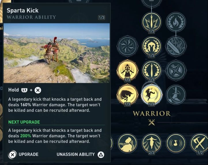 The main purpose to upgrade the Spear of Leonidas is to upgrade your main character - AC Odyssey: How to upgrade the Spear of Leonidas? - FAQ - Assassins Creed Odyssey Guide