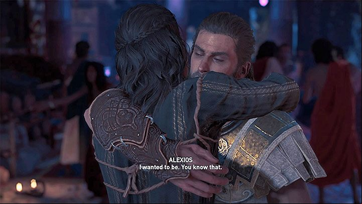 Do not speak with Barnabas right after you go back in the village - AC Odyssey: Kyra - Romance - Romances - Assassins Creed Odyssey Guide