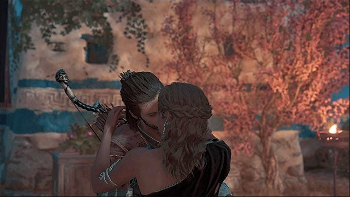 Once all the issues have been solved, youll be able to unlock the In a Rush quest, where youll have to return to Diona and report back to her - AC Odyssey: Diona - Romance - Romances - Assassins Creed Odyssey Guide