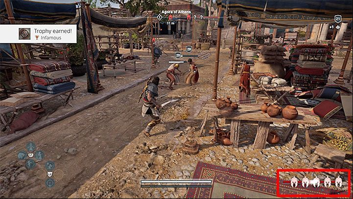 The easiest way of obtaining this achievement is visiting one of the bigger cities in the game - AC Odyssey: Trophy guide, list of trophies - Trophy Guide - Assassins Creed Odyssey Guide