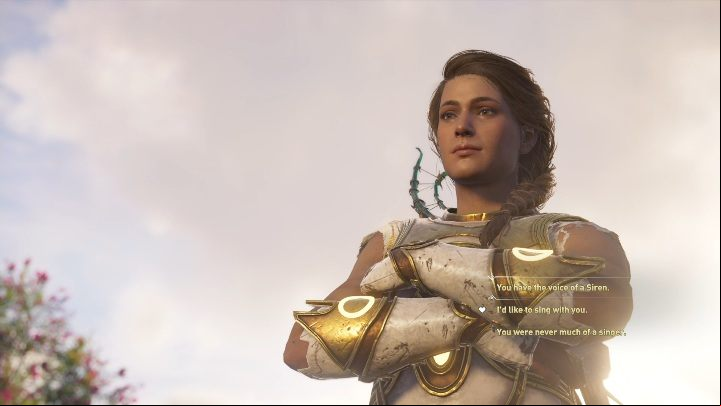 To start the mission, you have to talk to Anais - Old Flames Burn Brighter - Side Quests in Assassins Creed Odyssey - Free DLC Side Quests - Assassins Creed Odyssey Guide