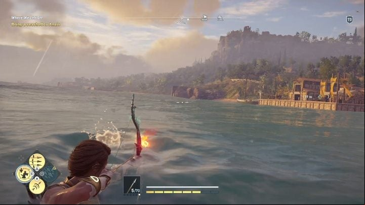 You will encounter two sharks - Old Flames Burn Brighter - Side Quests in Assassins Creed Odyssey - Free DLC Side Quests - Assassins Creed Odyssey Guide