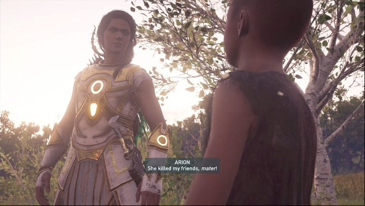 Once you find him, return with the boy to his mother - Old Flames Burn Brighter - Side Quests in Assassins Creed Odyssey - Free DLC Side Quests - Assassins Creed Odyssey Guide