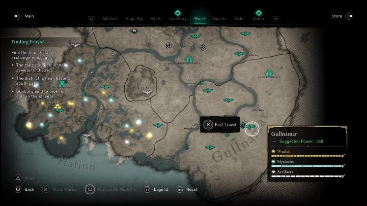 Your first objective is to find a house containing the needed clues - AC Valhalla Dawn of Ragnarok: Finding Frithjof - Walkthrough - Assassins Creed Valhalla Guide and Walkthrough