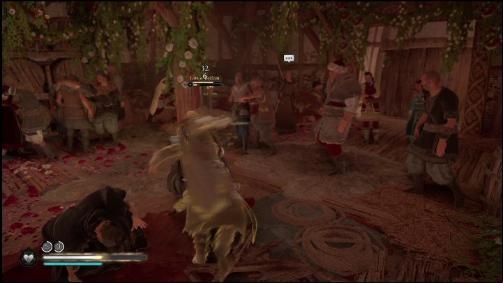 The next task is to beat up the arguing men - AC Valhalla Crossover Stories: One Last Sleepless Night - Main missions - Assassins Creed Valhalla Guide and Walkthrough