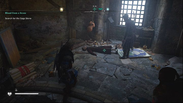 Inside you will find the corpse of Brother Paul - Assassins Creed Valhalla: Blood from a Stone - Oxenefordscire - Assassins Creed Valhalla Guide and Walkthrough