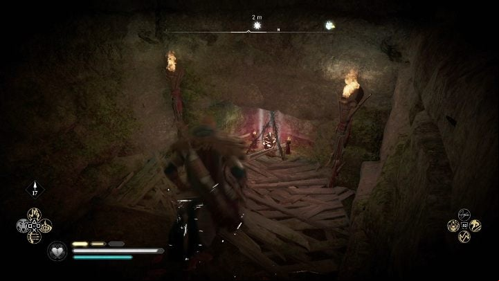 Location of the totem: to get to the totem drop down to the cave and clear the ageway - Assassins Creed Valhalla: Cursed symbol - Oxenefordscire secrets, locations - Oxenefordscire - Assassins Creed Valhalla Guide and Walkthrough