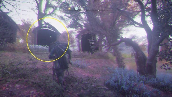 The last part requires choosing the middle gate, the one with white flowers - Assassins Creed Valhalla: Fly Agaric - East Anglia secrets, locations - East Anglia - Assassins Creed Valhalla Guide and Walkthrough