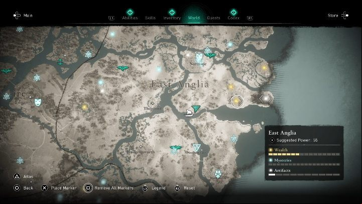 You can find Axe Blizzard in the eastern part of the map - Assassins Creed Valhalla: Abilities - East Anglia secrets, locations - East Anglia - Assassins Creed Valhalla Guide and Walkthrough