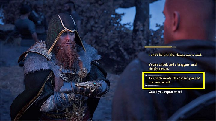 As for the flyting itself, to pick the right answers - Assassins Creed Valhalla: Stigr the Amorous - romance - Romances - Assassins Creed Valhalla Guide and Walkthrough