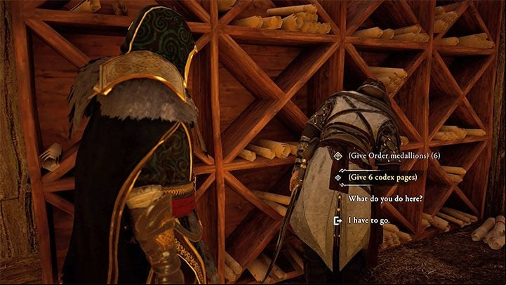 After investigating and looting all hiding places, return to Hytham with the codex pages - Assassins Creed Valhalla: Hidden Ones Bureau - basics - Hidden Ones Bureau - Assassins Creed Valhalla Guide and Walkthrough