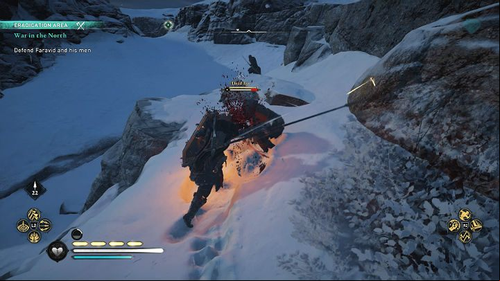 After a while, more hostile warriors will arrive from the hill - Assassins Creed Valhalla: War in the North - Eurvicscire - Assassins Creed Valhalla Guide and Walkthrough