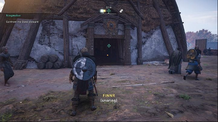 Go to Northwic and enter a long house to talk to the steward - Assassins Creed Valhalla: Kingmaker - East Anglia - Assassins Creed Valhalla Guide and Walkthrough