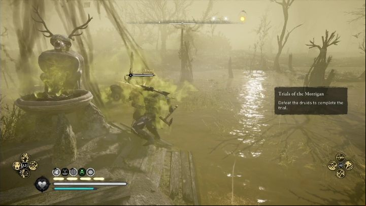 To complete this side activity, you must kill the enemies - AC Valhalla Wrath of the Druids: Trails of the Morrigan - Meath secrets - Meath - Assassins Creed Valhalla Guide and Walkthrough
