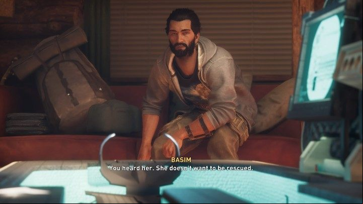Basim s the group of scientists, Shaun and Rebecca and the Player can even take control of him, which may suggest that, in the next game in the Assassin 's Creed series, Basim will play a key role - Assassins Creed Valhalla: Modern Day Ending - Endings - Assassins Creed Valhalla Guide and Walkthrough