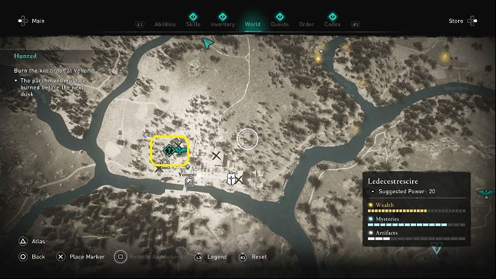The best way to get there is to use the fast travel option - Assassins Creed Valhalla: Hunted - Ledecestrescire - Assassins Creed Valhalla Guide and Walkthrough