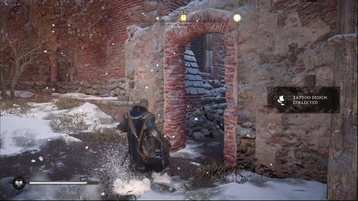 End: You can catch the paper before entering the church, right at the gate - Assassins Creed Valhalla: Flying Paper - Jorvik secrets, locations - Jorvik - Assassins Creed Valhalla Guide and Walkthrough