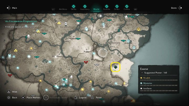 1 - Assassins Creed Valhalla: An Uncommon Proposition - Essexe - Assassins Creed Valhalla Guide and Walkthrough