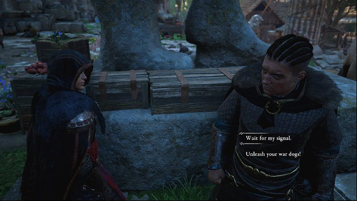 You will find Rollo near the main square - Assassins Creed Valhalla: Taken - Essexe - Assassins Creed Valhalla Guide and Walkthrough