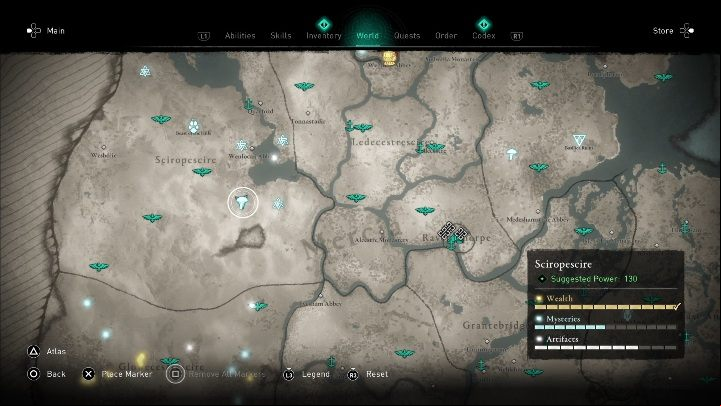 You will find the flies by going west of the synchronization point - Assassins Creed Valhalla: Fly Agaric - Sciropescire secrets, locations - Sciropescire - Assassins Creed Valhalla Guide and Walkthrough