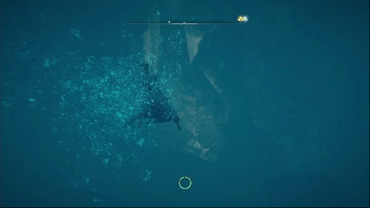 When you come across a huge chasm, jump in - Assassins Creed Valhalla: Excalibur - how to get it? - Legendary items - Assassins Creed Valhalla Guide and Walkthrough