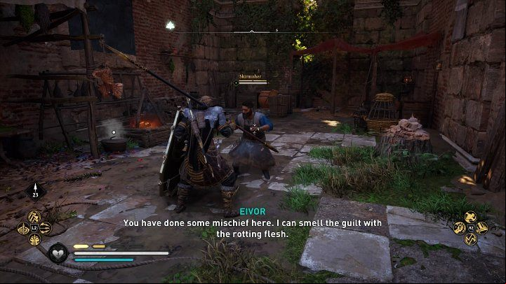 Your act will not please the mad man, who will start accusing you that his beloved has turned to dust - Assassins Creed Valhalla: The Banshee - Essexe - Assassins Creed Valhalla Guide and Walkthrough