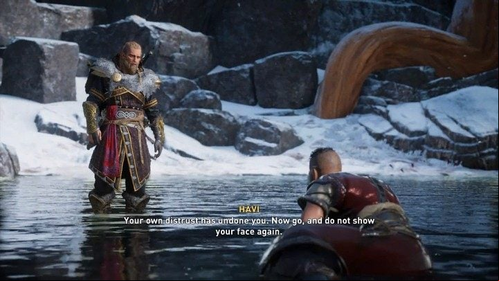 After the fight, you will not be able to kill the defeated opponent - Assassins Creed Valhalla: The Price of Wisdom - Jotunheim - Assassins Creed Valhalla Guide and Walkthrough