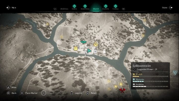 You will find the Harpoon Impalement in the southern part of the map, in Venonis - Assassins Creed Valhalla: Abilities - Ledecestresscire secrets, locations - Ledecestrescire - Assassins Creed Valhalla Guide and Walkthrough