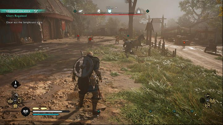 Your goal is to capture the long house where Wigmund hides - Assassins Creed Valhalla: Glory Regained - Grantebridgescire - Assassins Creed Valhalla Guide and Walkthrough