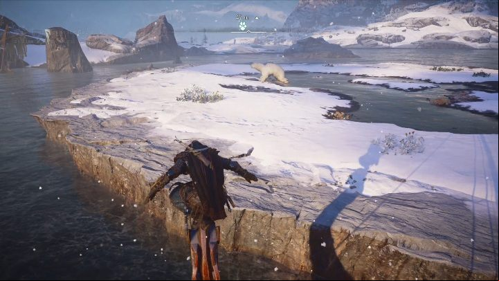 that it is not worthwhile to shoot the animal with a bow or throw torches at it - Assassins Creed Valhalla: Legendary Animal - Hordafylke secrets, locations - Hordafylke - Assassins Creed Valhalla Guide and Walkthrough