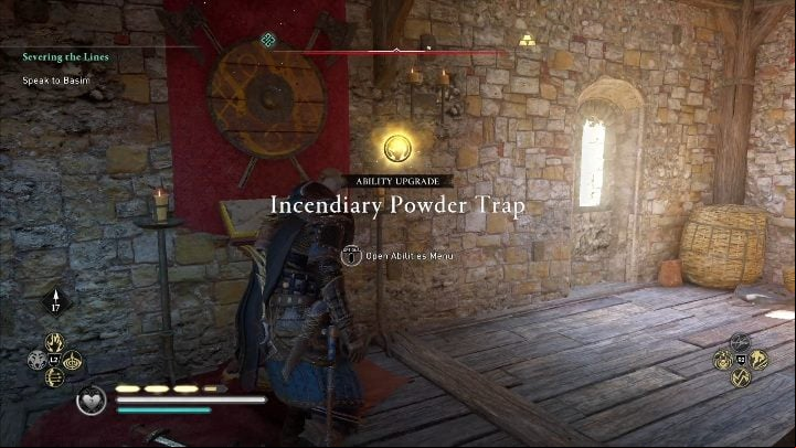 All you have to do is drop down to the floor below and you will get to a book that will give you the new skill - Assassins Creed Valhalla: Abilities - Suthsexe secrets, locations - Suthsexe - Assassins Creed Valhalla Guide and Walkthrough