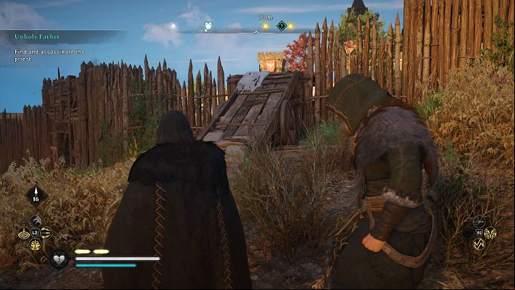 If you want to do it quietly, do not enter through Walden's main gate - Assassins Creed Valhalla: Unholy Father - Grantebridgescire - Assassins Creed Valhalla Guide and Walkthrough