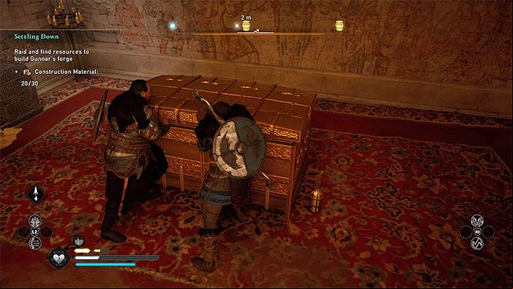 The main goal of each raid is not to defeat all opponents but to rob the location of the treasures - Assassins Creed Valhalla: How to complete raid? - Combat - Assassins Creed Valhalla Guide and Walkthrough