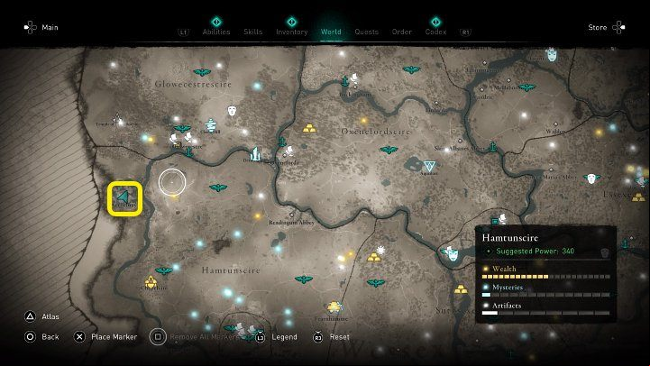 Head to the Aethelnay settlement, which is located in the Hamtunscire area - Assassins Creed Valhalla: The Poor-Fellow Soldier - Ravensthorpe - Assassins Creed Valhalla Guide and Walkthrough