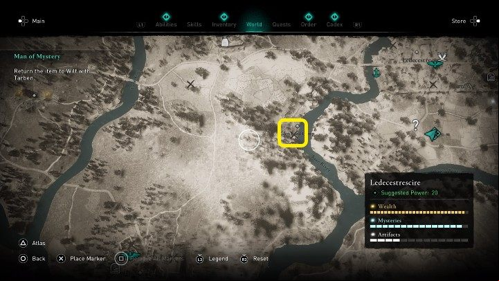 Wilf is willing to forgive Tarben if you recover his goods - Assassins Creed Valhalla: Man of Mystery - Ravensthorpe - Assassins Creed Valhalla Guide and Walkthrough