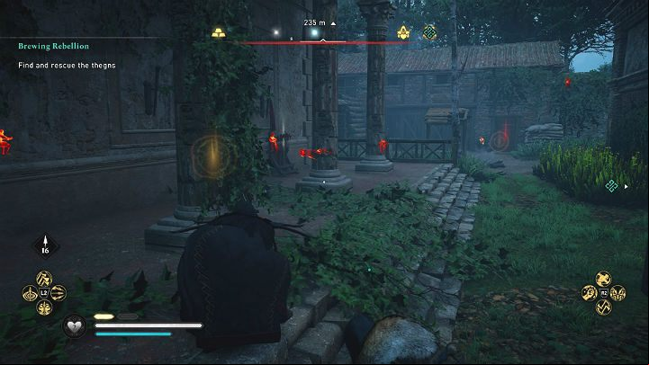 The place is swarming with guards, so if you want to prevent the massacre you will have to deal with them - Assassins Creed Valhalla: Brewing Rebellion - Oxenefordscire - Assassins Creed Valhalla Guide and Walkthrough
